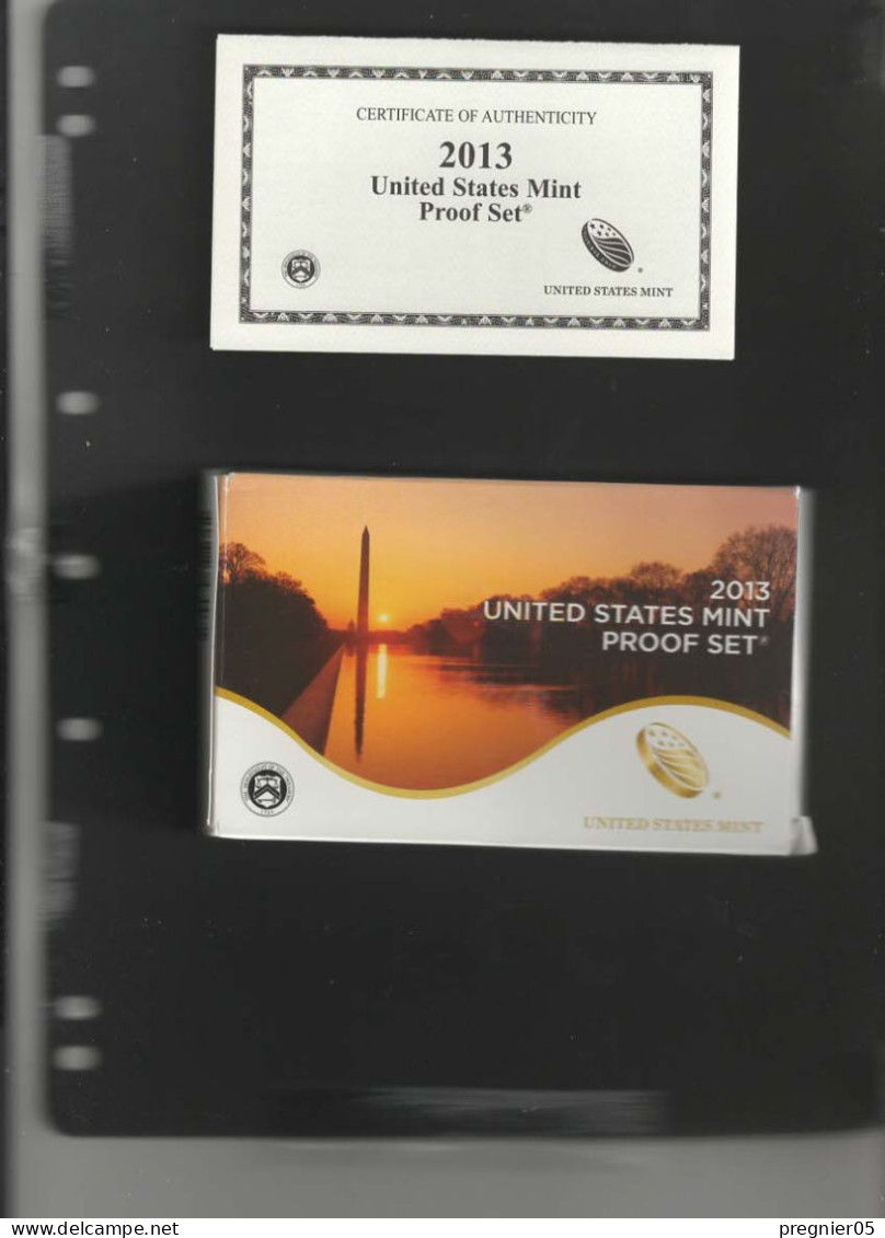 USA - 3 Coffrets Pièces Proof Set Série 2013 - Proof Sets