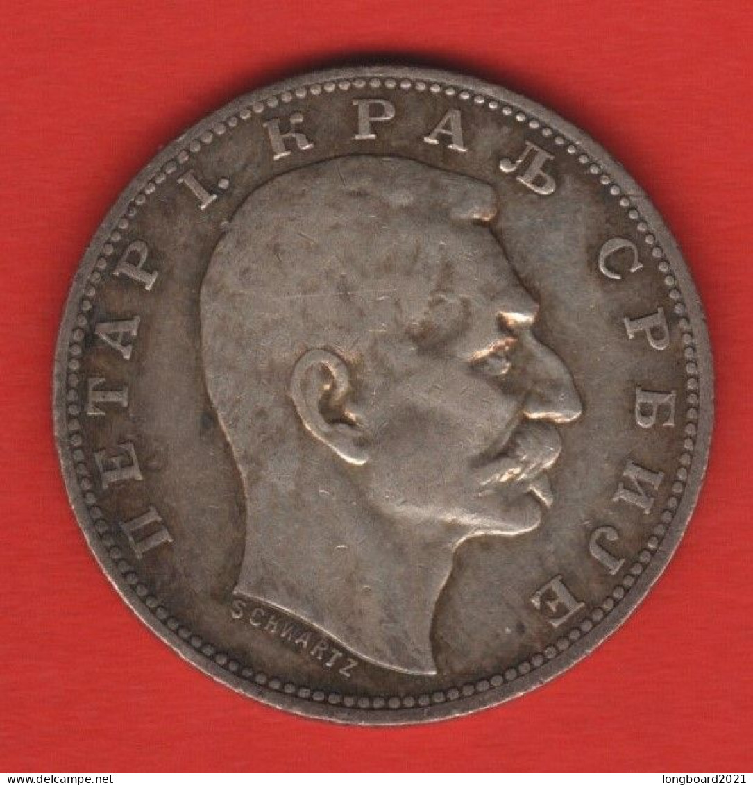 SERBIA - 1 DINAR 1912 - Serbien