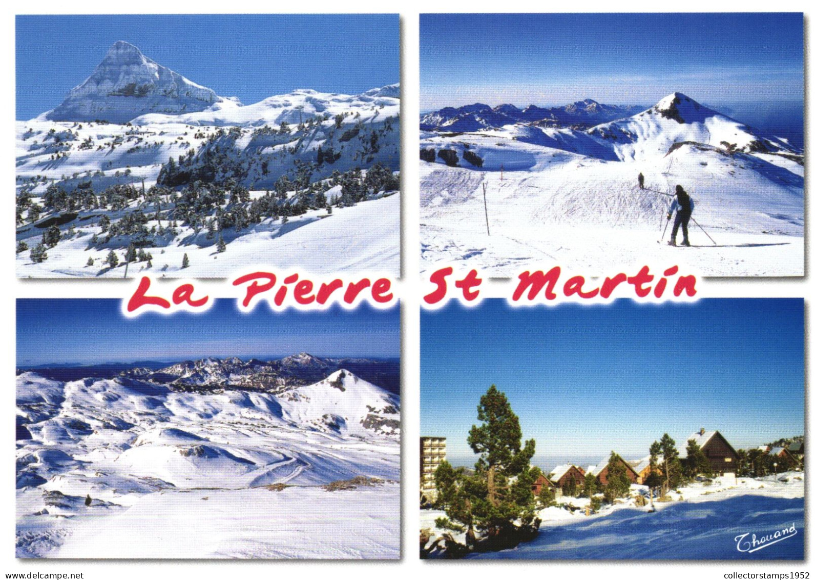 SAINT MARTIN, MULTIPLE VIEWS, MOUNTAIN, SKI RESORT, ARCHITECTURE, FRANCE - Saint Martin