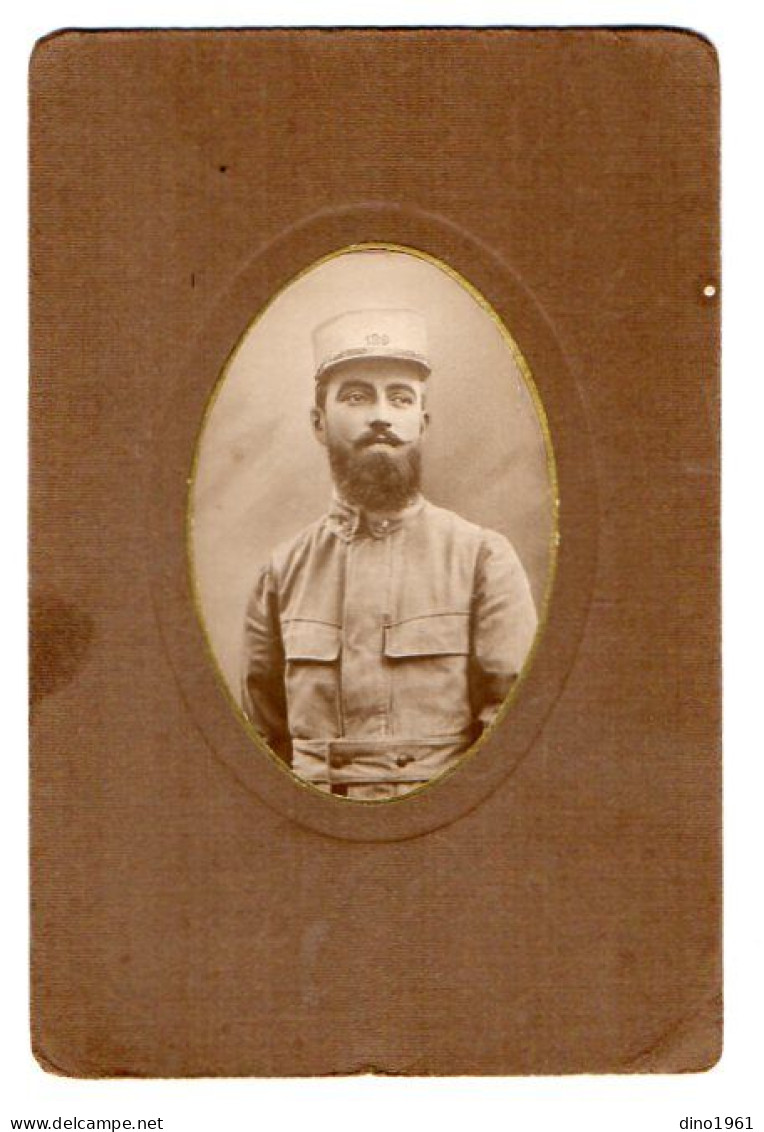 PHOTO 559 - MILITARIA - Photo Originale - Soldat N° 129 Sur Le Képi - Guerre, Militaire