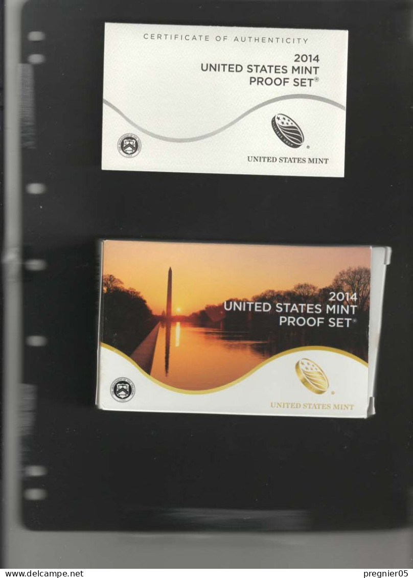 USA - 3 Coffrets Pièces Proof Set Série 2014 - Proof Sets