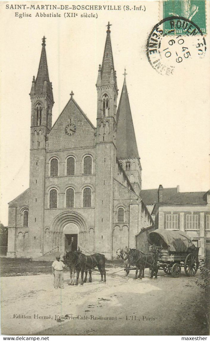 SAINT MARTIN DE BOSCHERVILLE église Abbatiale Du 12ème - Saint-Martin-de-Boscherville