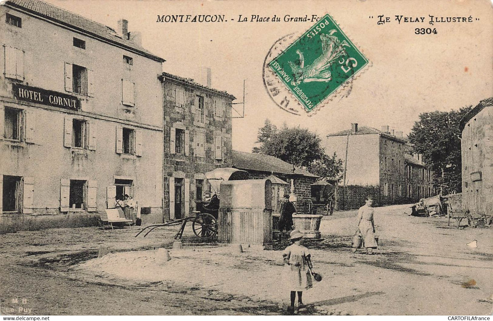 MONTFAUCON La Place - Montfaucon En Velay