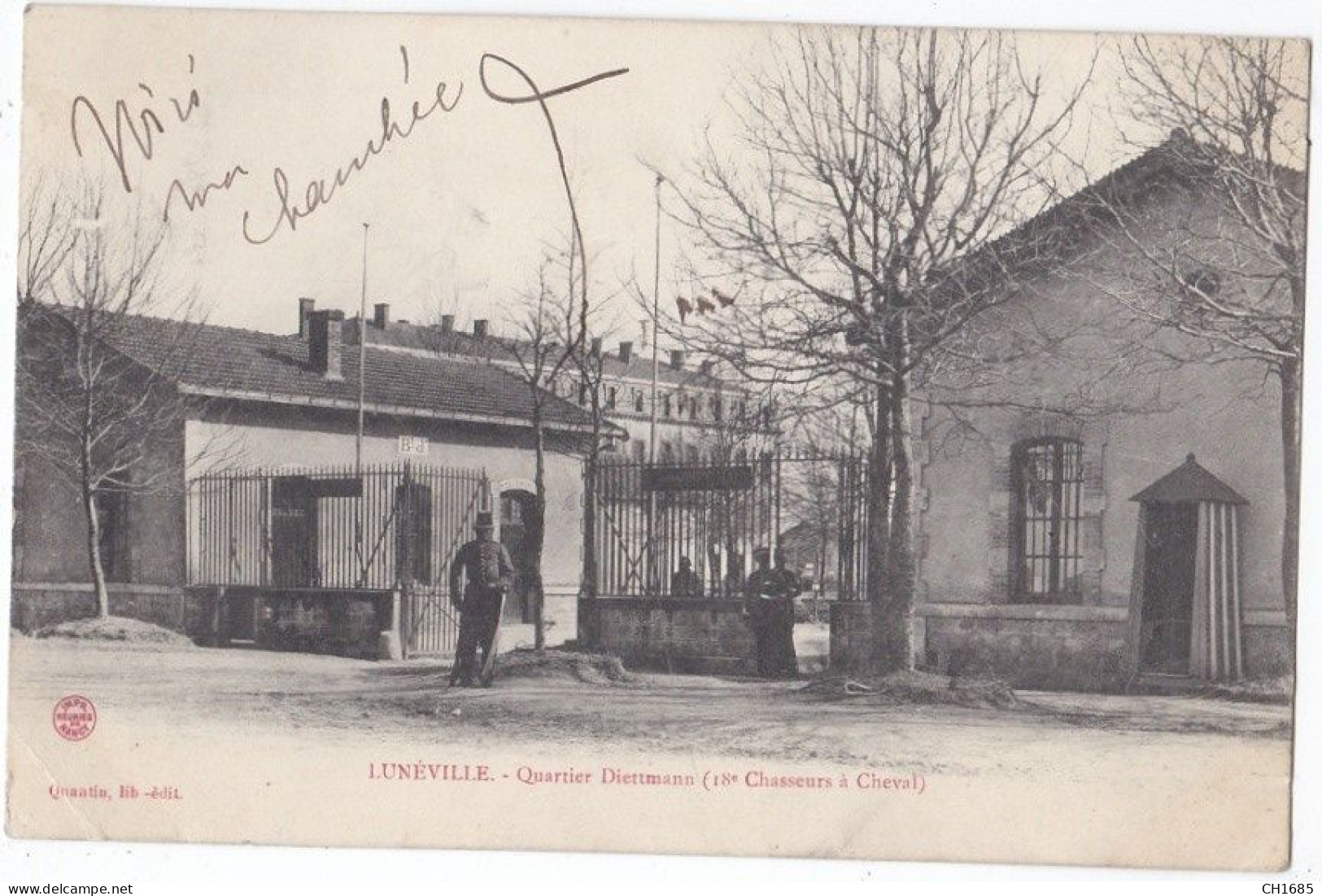 LUNEVILLE-GARNISON (54) Quartier Diettmann 18ème Chasseurs à Cheval - Chambley Bussieres