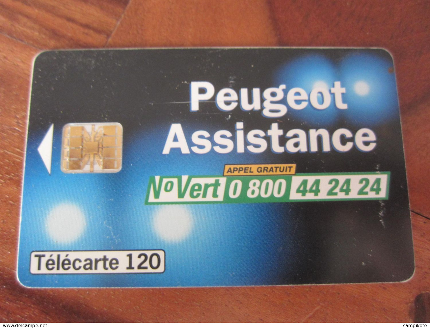 Télécarte Peugeot Assistance - Coches