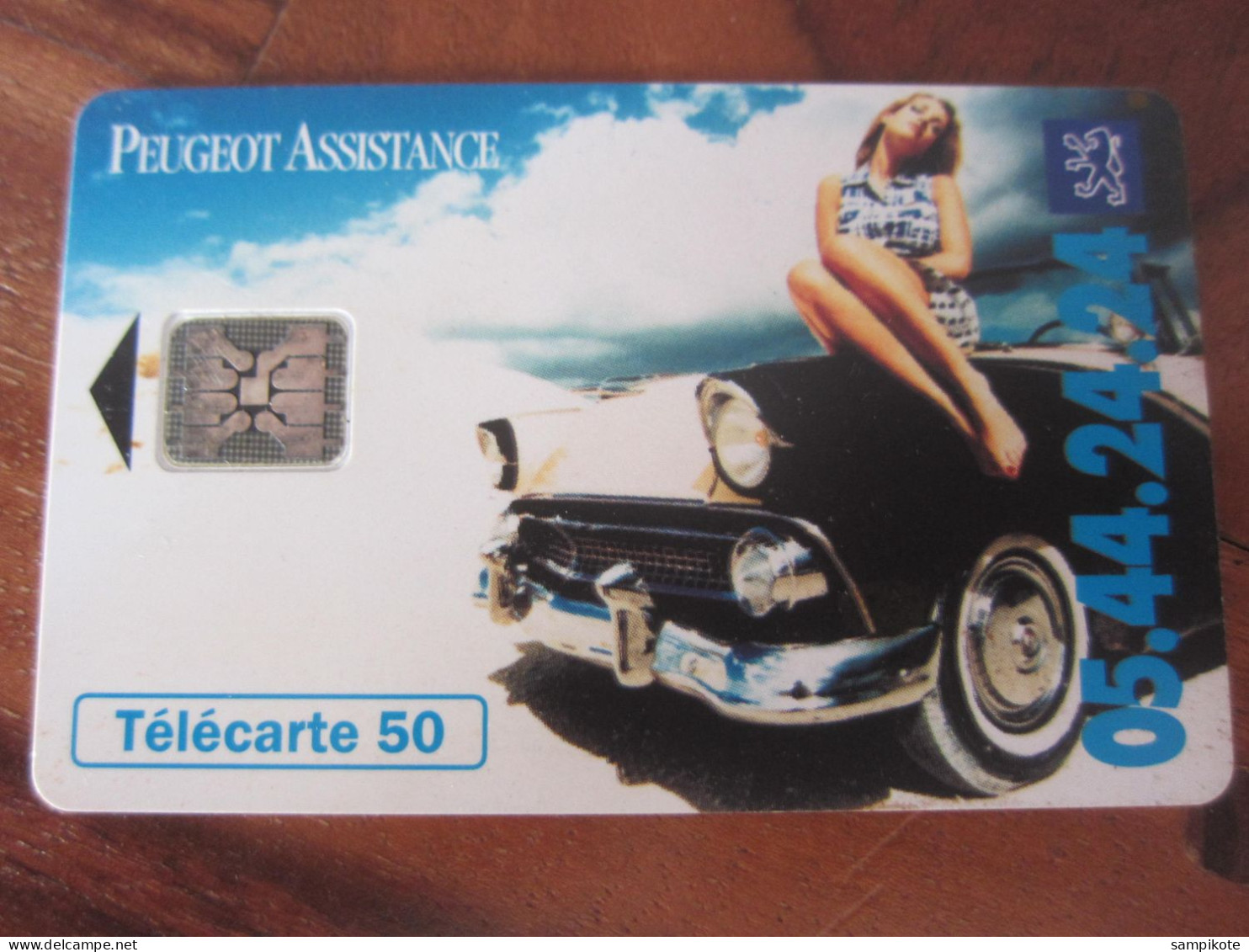 Télécarte Peugeot Assistance - Auto's