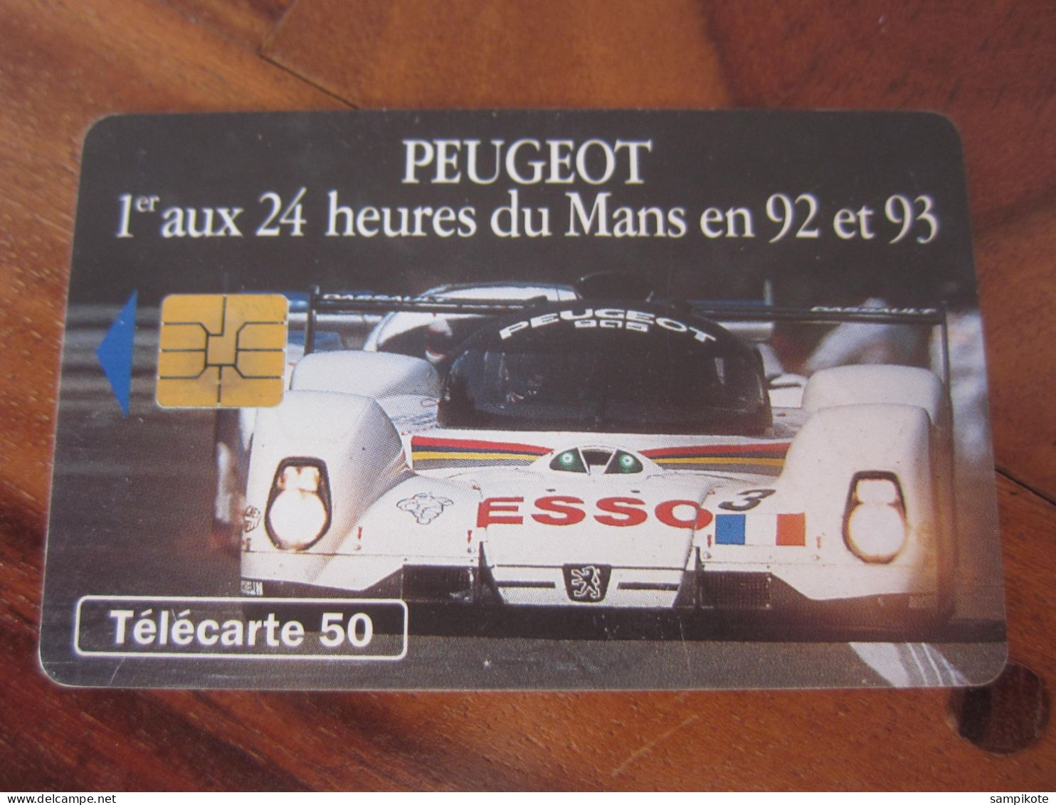 Télécarte Peugeot 24 Heures Du Mans - Auto's