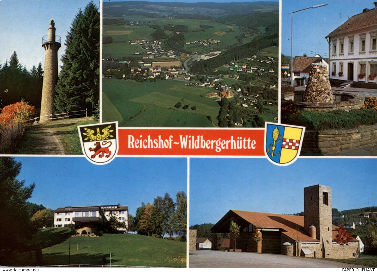 5226 REICHSHOF - WILDBERGERHÜTTE, Mehrbild-AK, Stadtwappen - Gummersbach