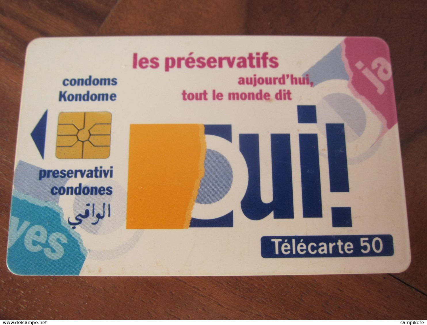 Télécarte Publicité Préservatifs - Publicidad