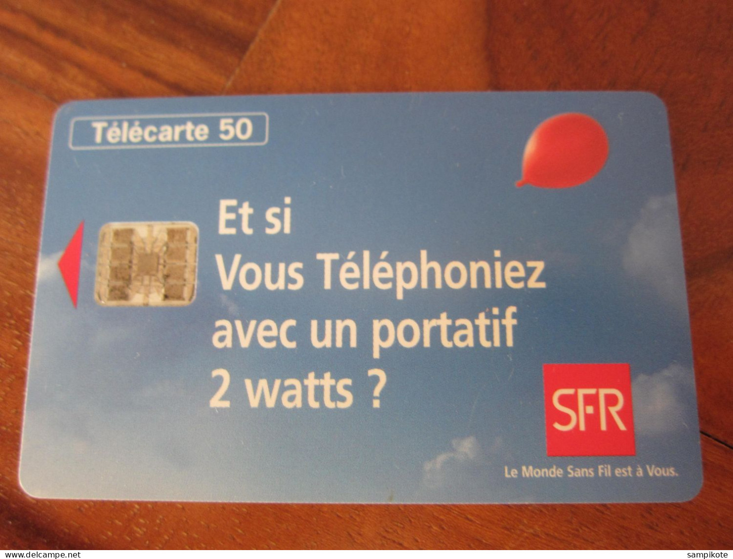 Télécarte Publicité SFR - Telecom