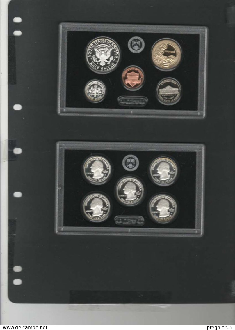 USA - 2 Coffrets Pièces SILVER Proof Set Série 2017 - Proof Sets