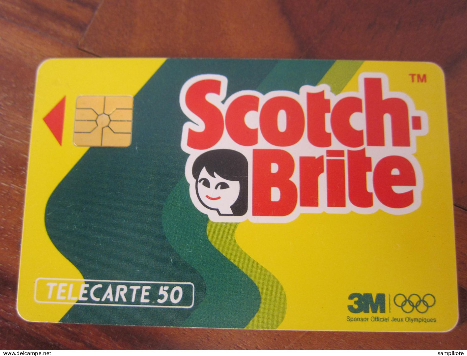 Télécarte Publicité Scotch Brite - Publicité