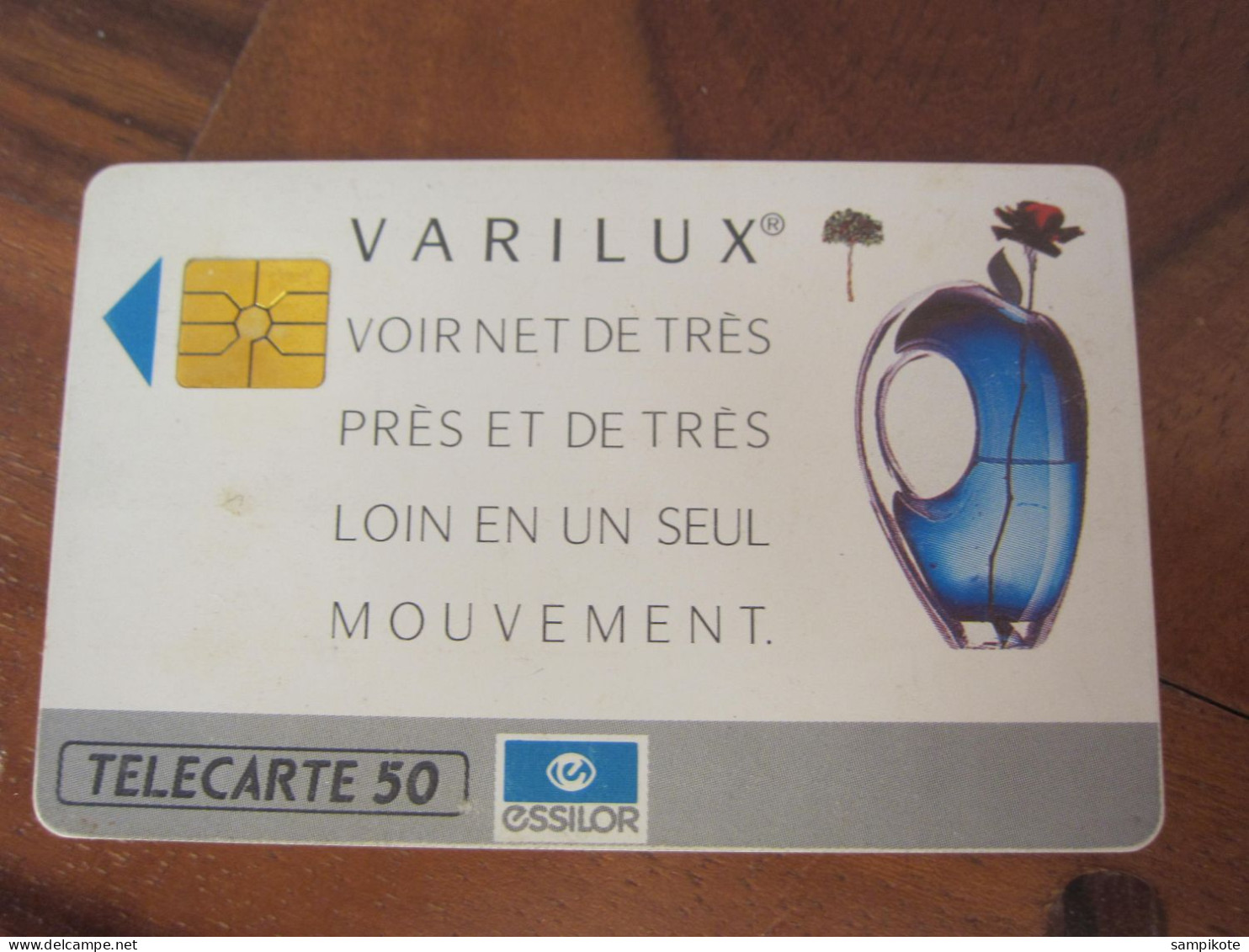 Télécarte Publicité Optique Varilux - Werbung
