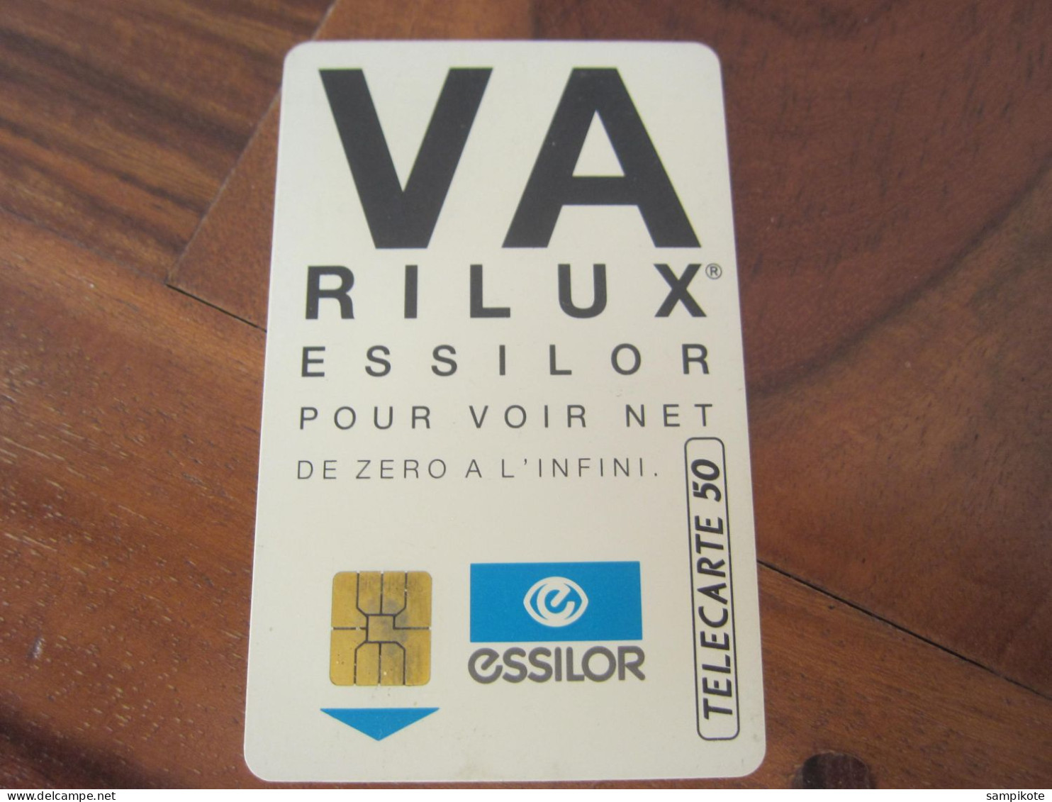 Télécarte Publicité Optique Varilux - Werbung