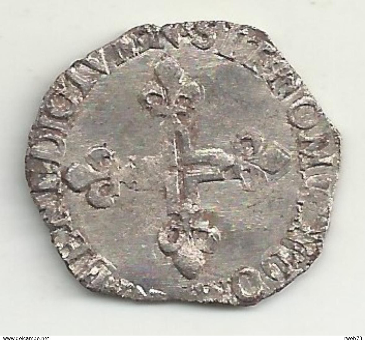 HENRI III - Double Sol Parisi - 1588 C - B/TB - 1574-1589 Henri III