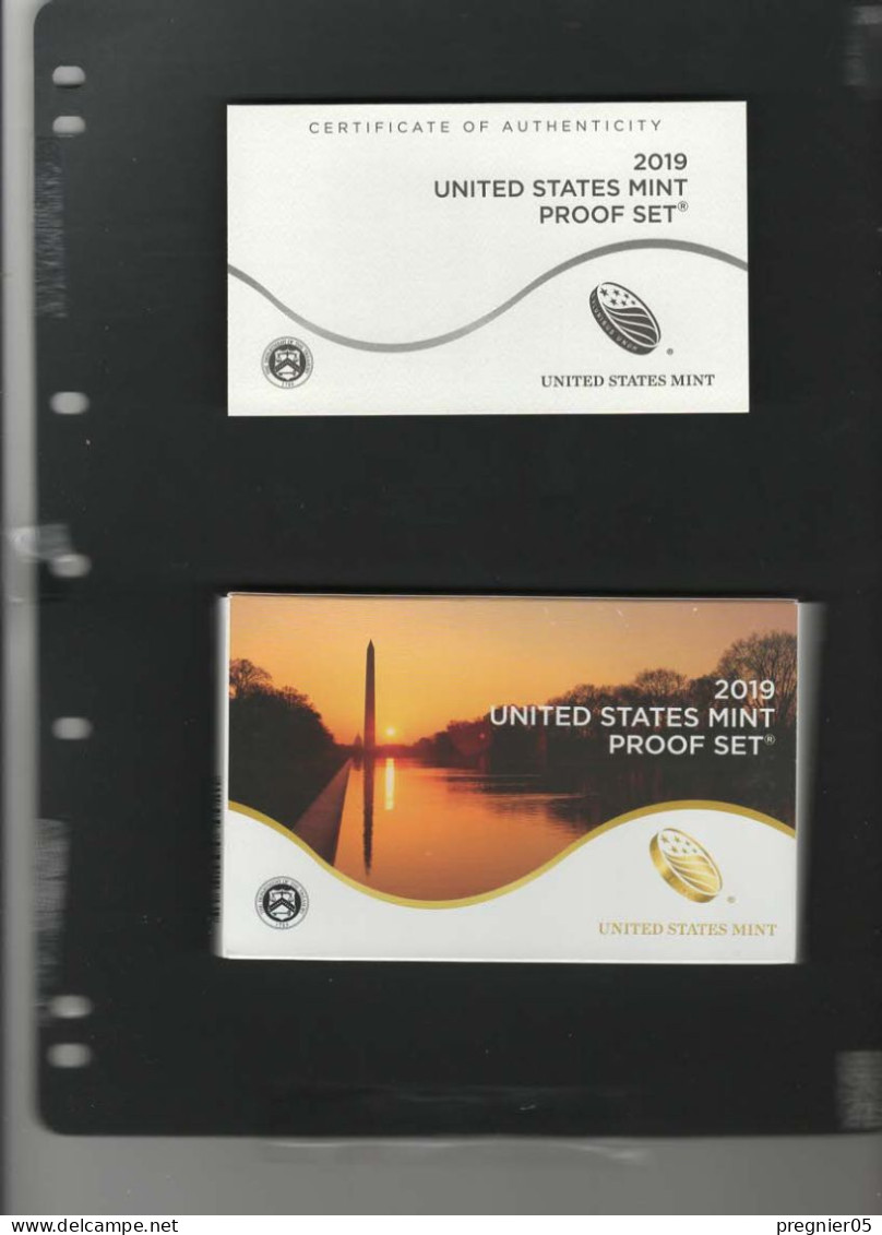 USA - 2 Coffrets Pièces  Proof Set Série 2019 - Proof Sets