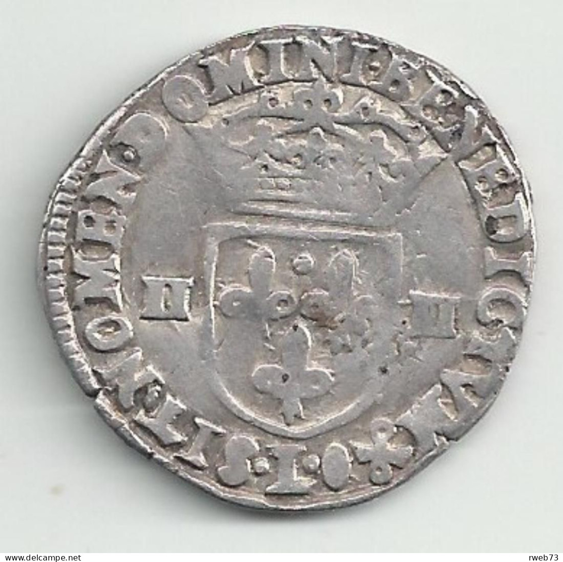 Henri IV - Quart D’Écu - 1607 L - TB/TTB - 1589-1610 Hendrik IV