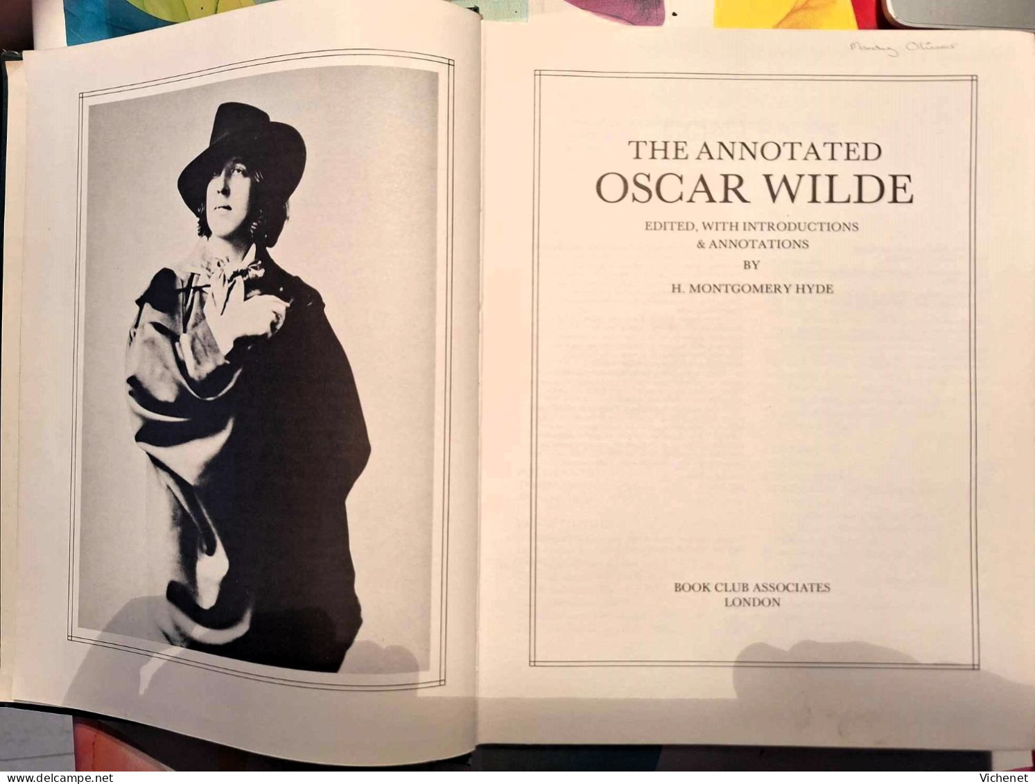 The Annotated Oscar Wilde Edited With Introductions & Annotations By Montgomery Hyde - Belle-Arti