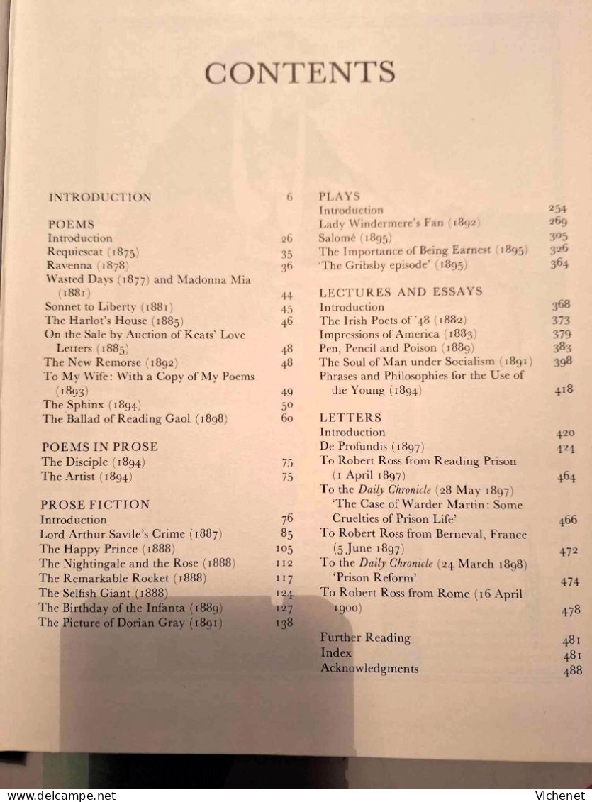 The Annotated Oscar Wilde Edited With Introductions & Annotations By Montgomery Hyde - Bellas Artes