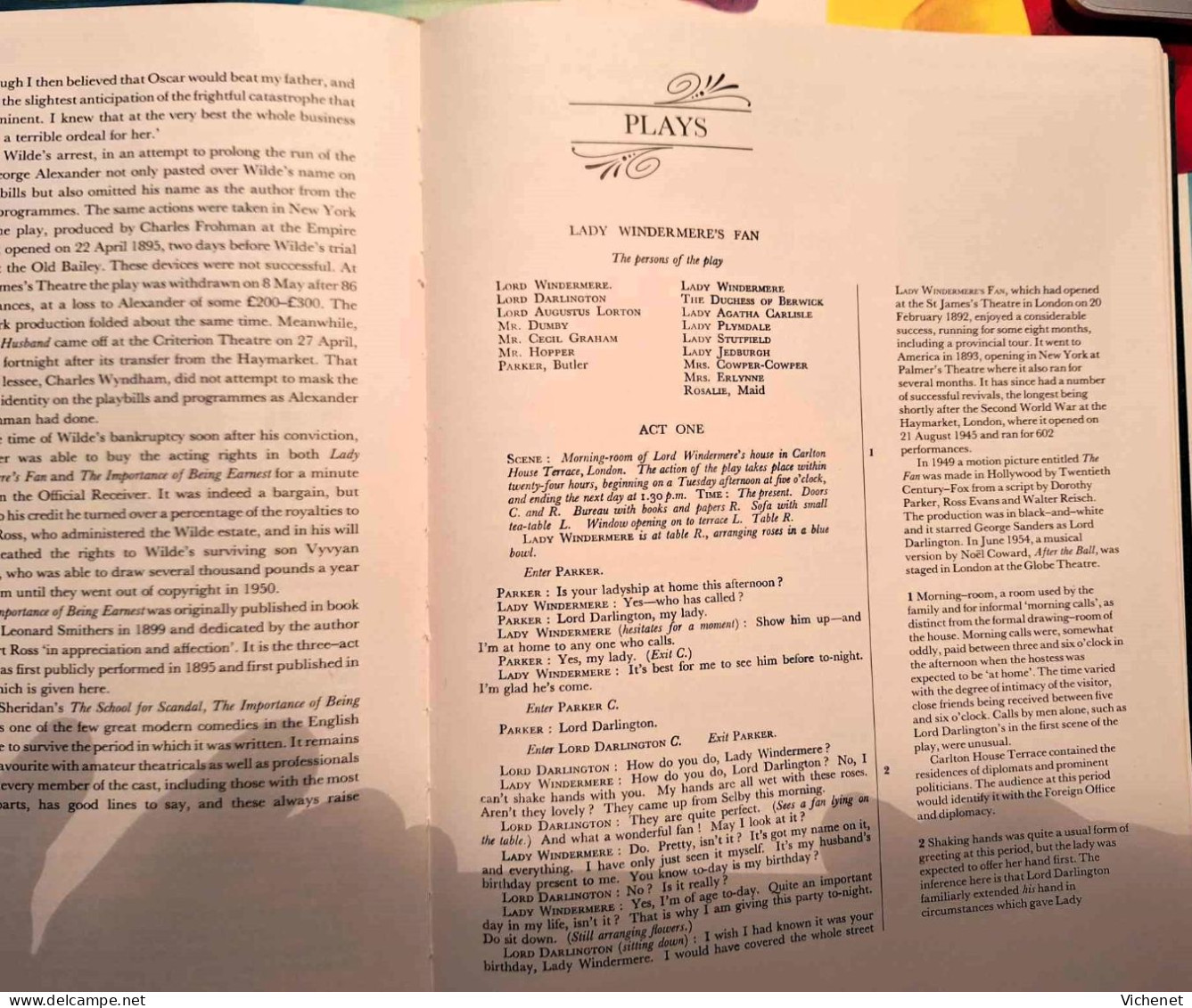 The Annotated Oscar Wilde Edited With Introductions & Annotations By Montgomery Hyde - Schöne Künste