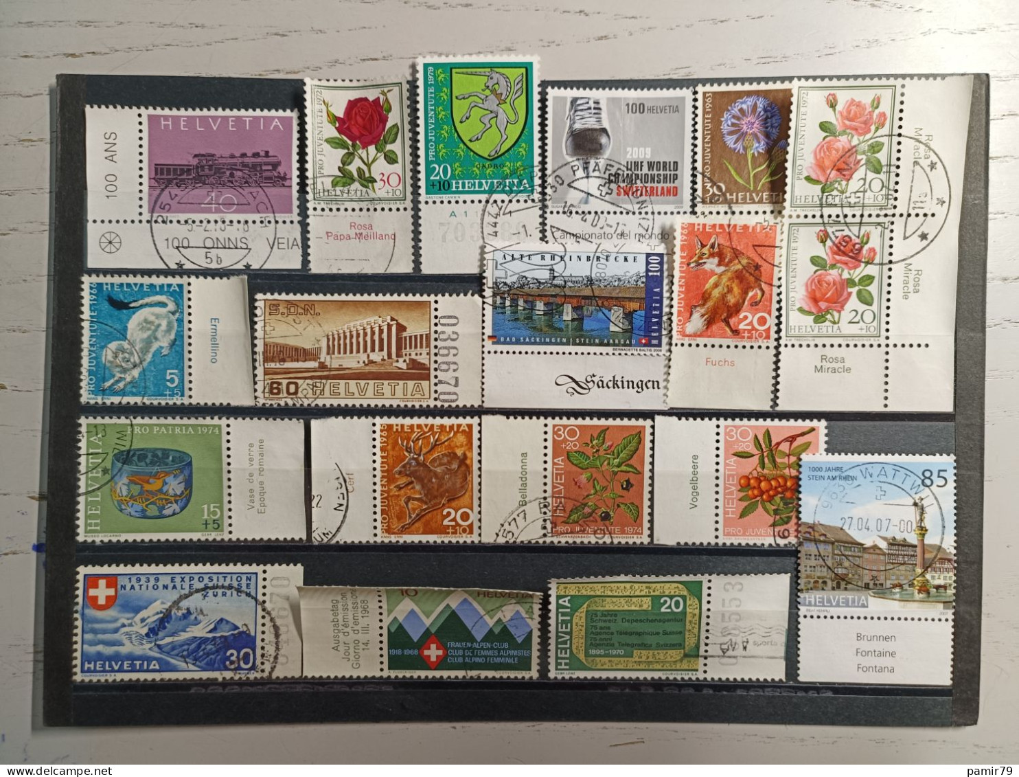 Tolles TAB Lot Schweiz Gestempelt - Collections