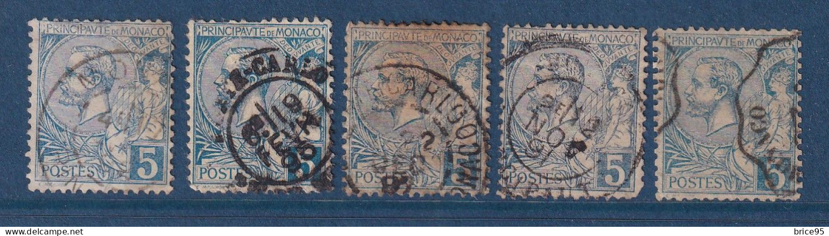 Monaco - YT N° 13 - Oblitéré - 1891 à 1894 - Used Stamps