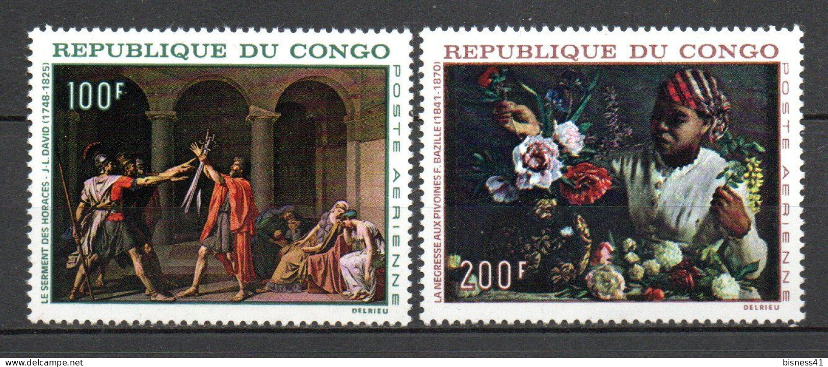 Col34 Congo 1968 PA  N° 65 & 66 Neuf XX MNH Cote : 8,25€ - Ongebruikt