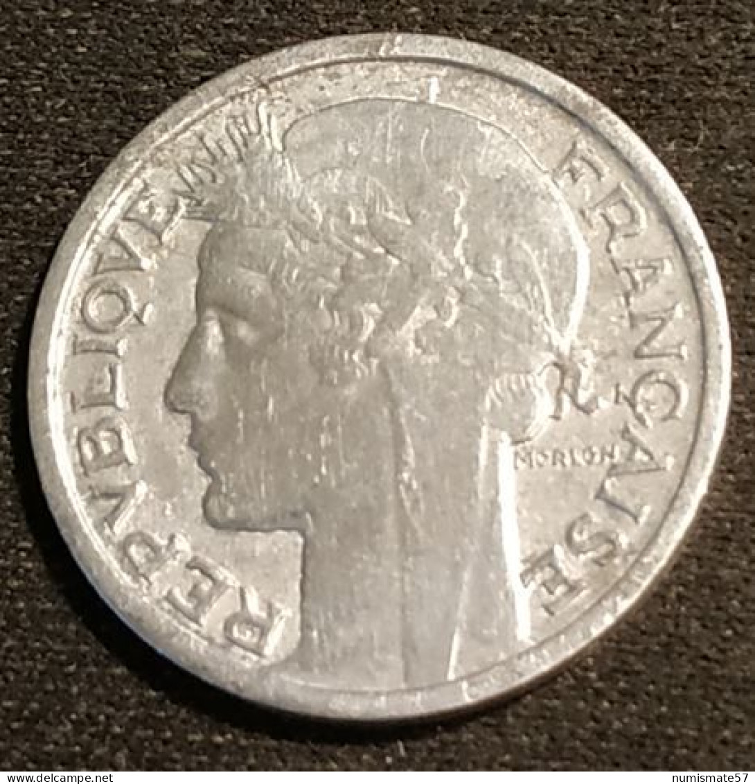 FRANCE - 50 CENTIMES 1941 - Morlon - Aluminium, Légère (0.7g) - Gad 426 - KM 894a.1 - 50 Centimes