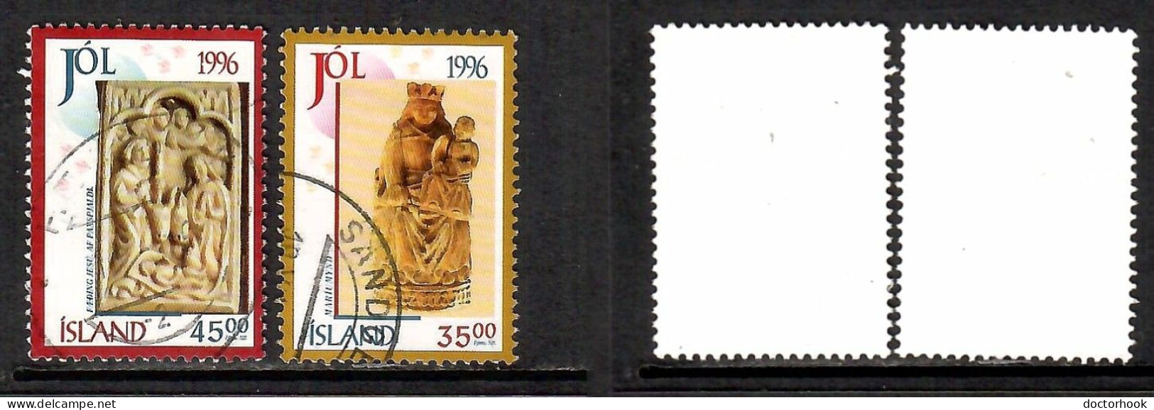 ICELAND   Scott # 832-3 USED (CONDITION AS PER SCAN) (Stamp Scan # 995-1) - Gebruikt