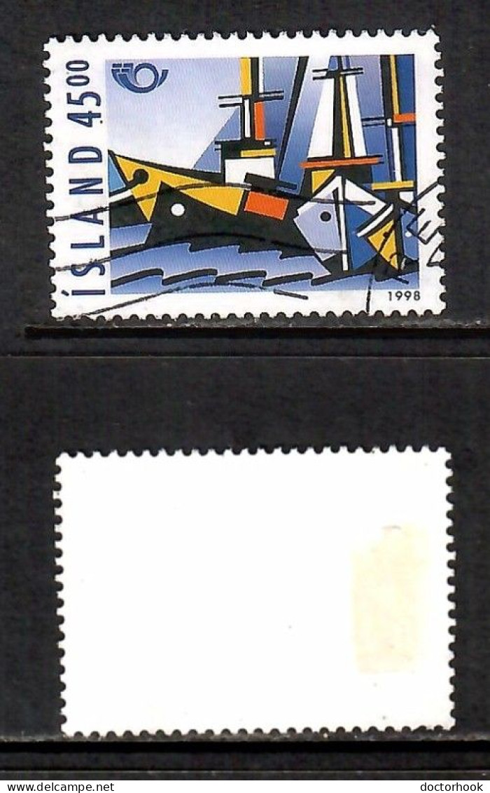 ICELAND   Scott # 855 USED (CONDITION AS PER SCAN) (Stamp Scan # 995-4) - Gebruikt