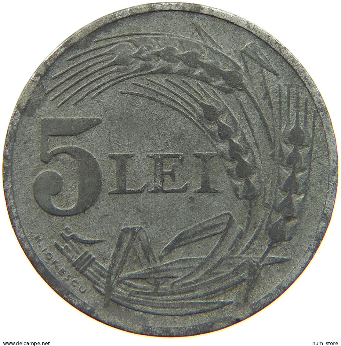 ROMANIA 5 LEI 1942 #c037 0157 - Roumanie