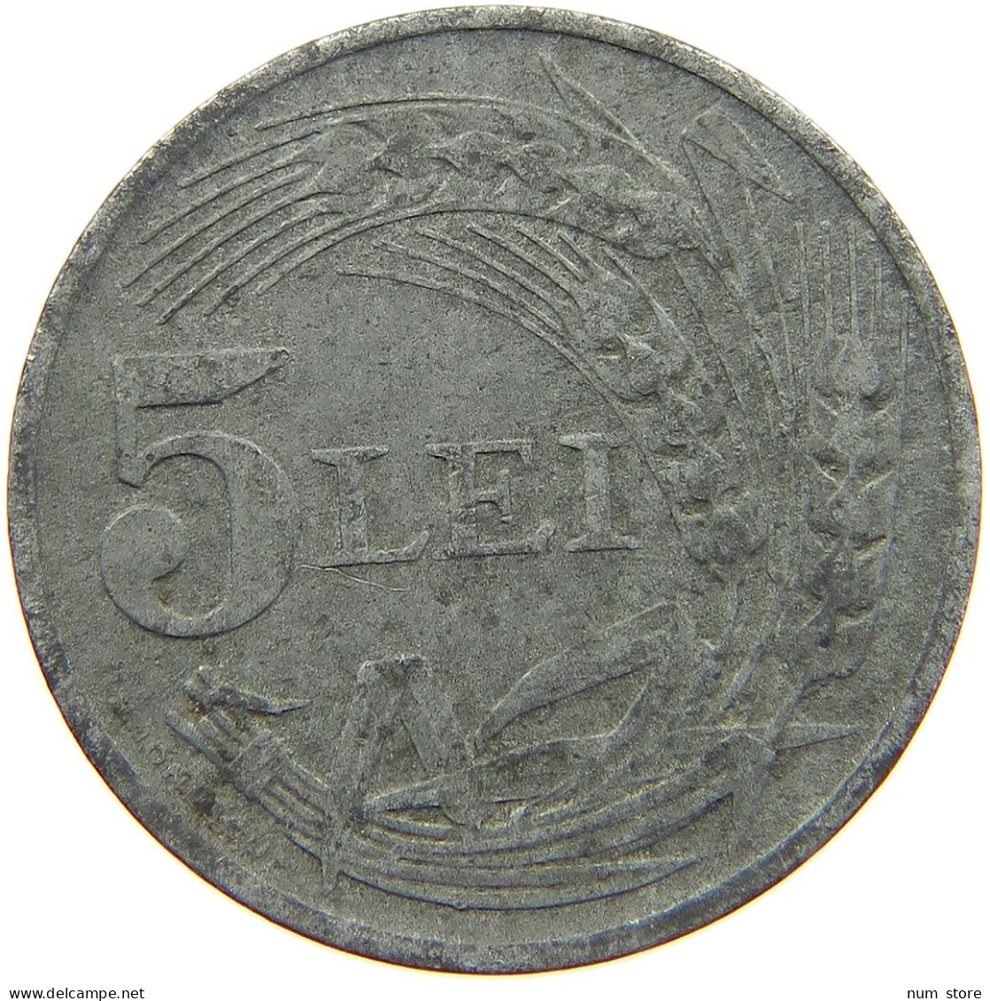 ROMANIA 5 LEI 1942 #c037 0155 - Roumanie