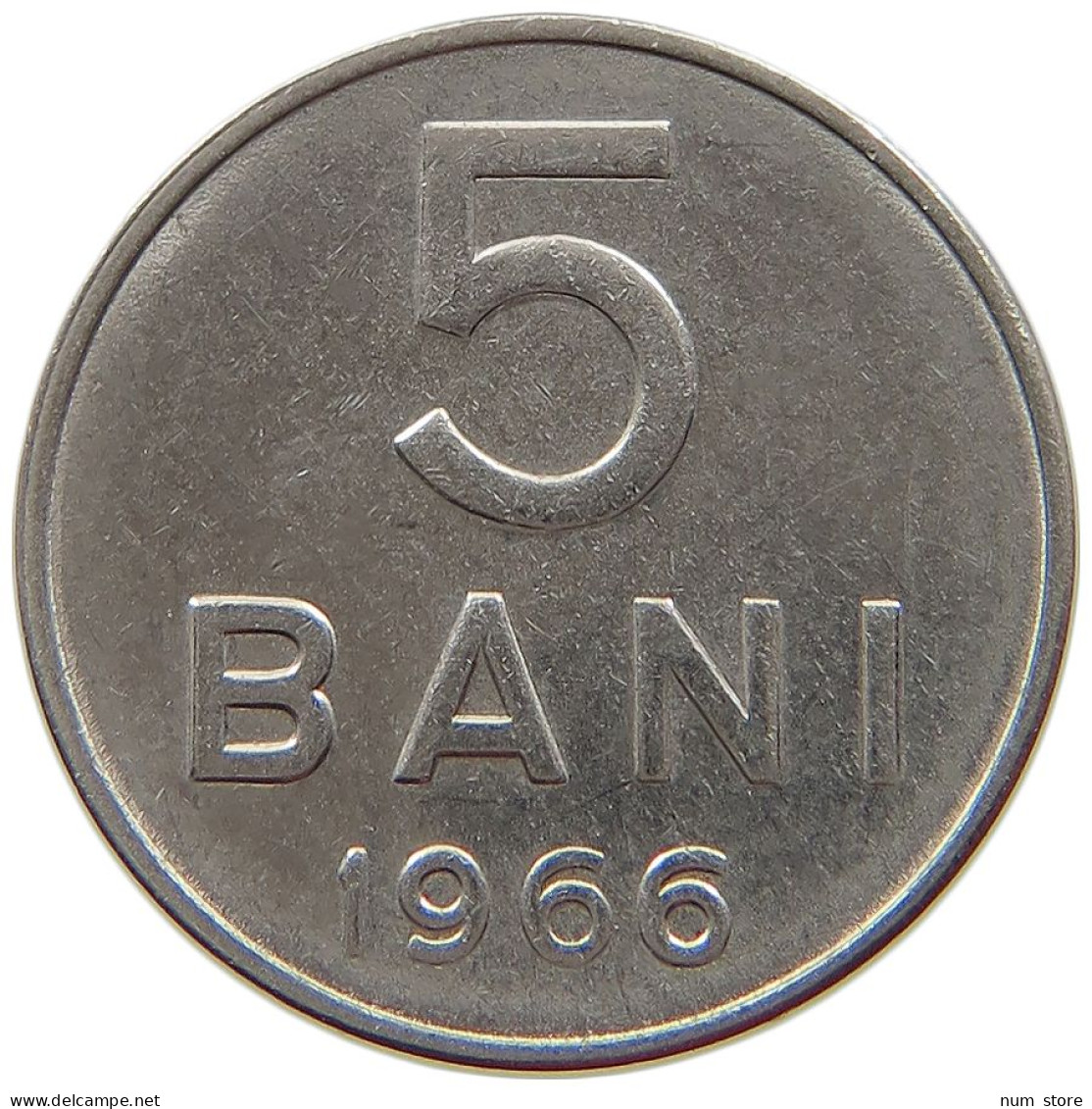 ROMANIA 5 BANI 1966 #s073 0259 - Roumanie