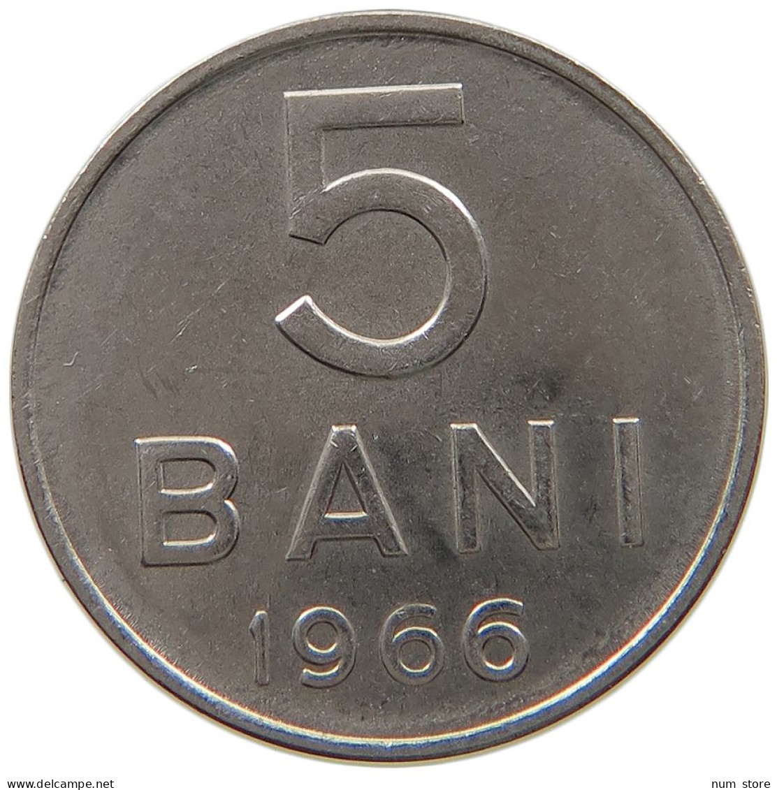 ROMANIA 5 BANI 1966 #s066 0171 - Roumanie