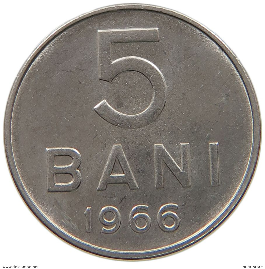 ROMANIA 5 BANI 1966 #s066 0169 - Roumanie