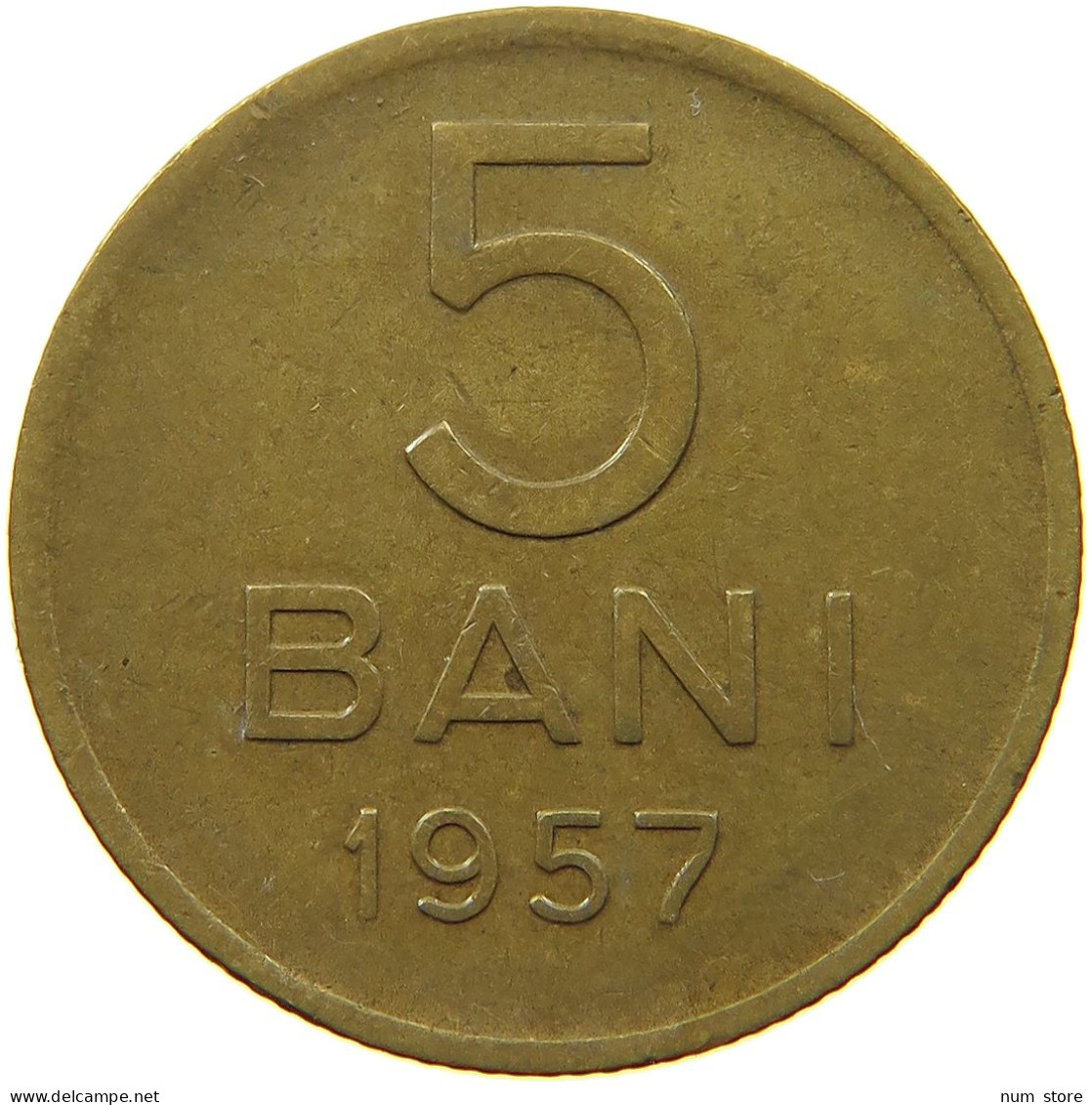 ROMANIA 5 BANI 1957 #s035 0663 - Roumanie