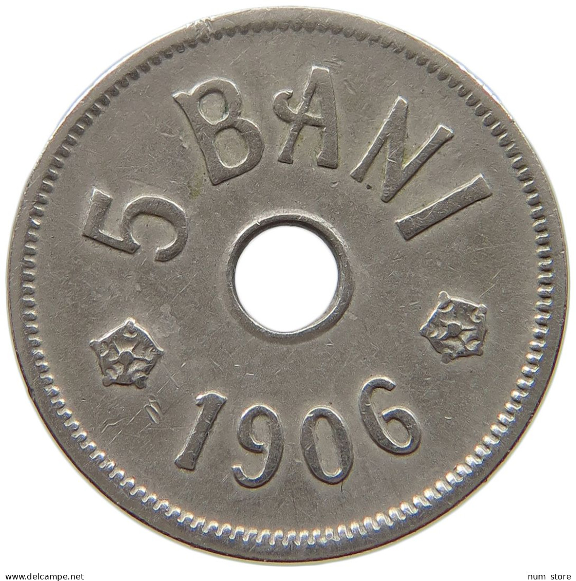 ROMANIA 5 BANI 1906 J #a017 0641 - Roumanie