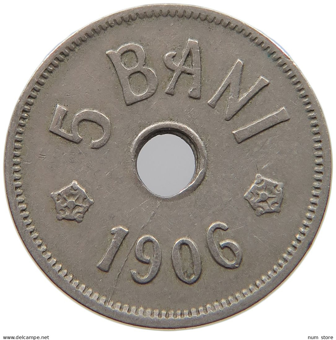 ROMANIA 5 BANI 1906 J #c014 0179 - Roumanie