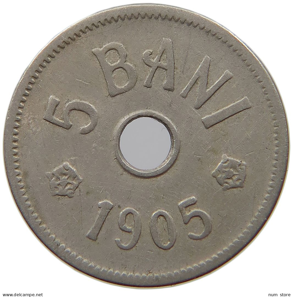 ROMANIA 5 BANI 1905 #s073 0101 - Roumanie
