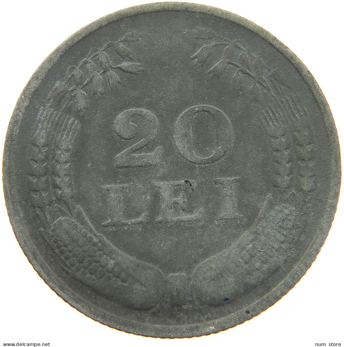 ROMANIA 20 LEI 1943 #s016 0105 - Roumanie