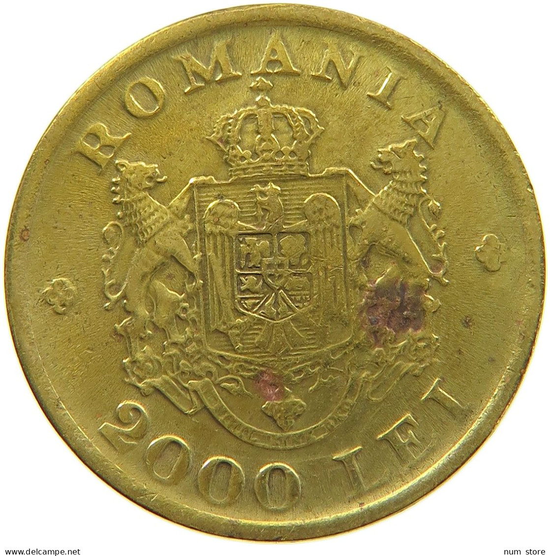 ROMANIA 2000 LEI 1946 #a047 0217 - Roumanie