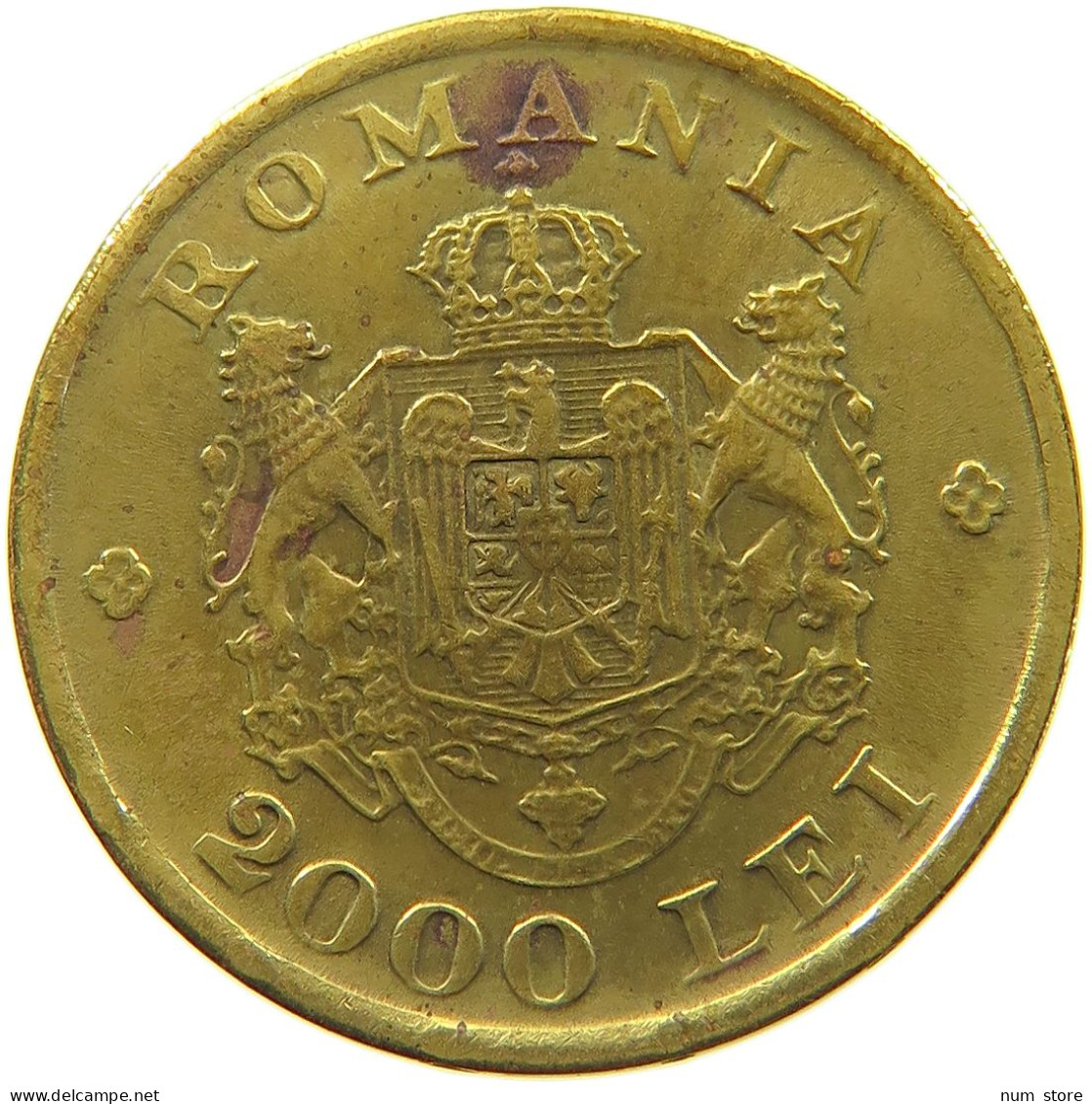 ROMANIA 2000 LEI 1946 #a050 0393 - Roumanie