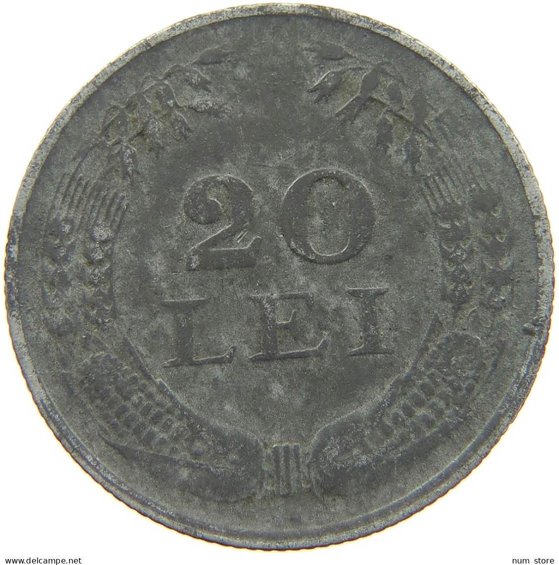 ROMANIA 20 LEI 1943 #c029 0219 - Roumanie