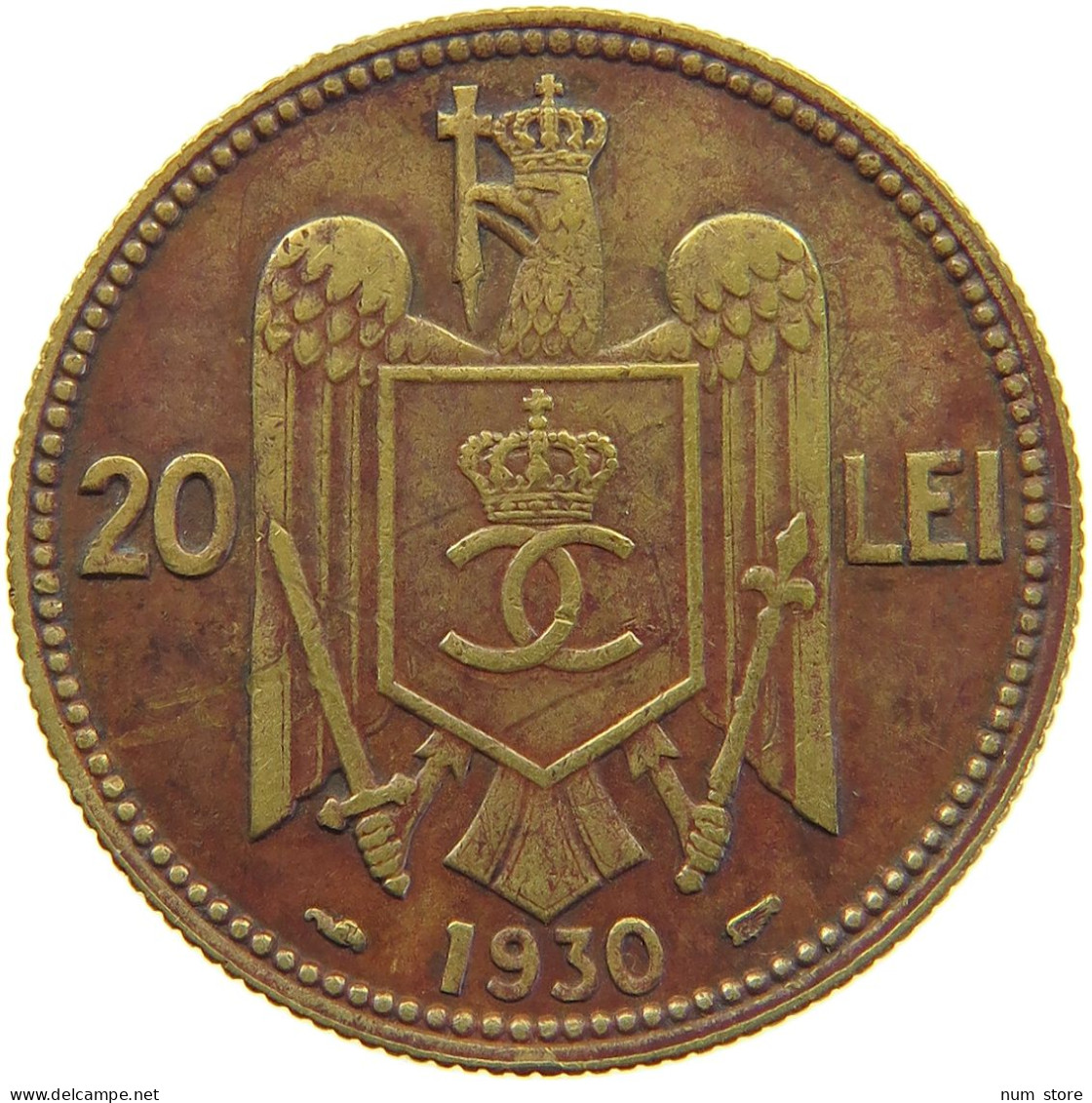 ROMANIA 20 LEI 1930 #c053 0369 - Roumanie