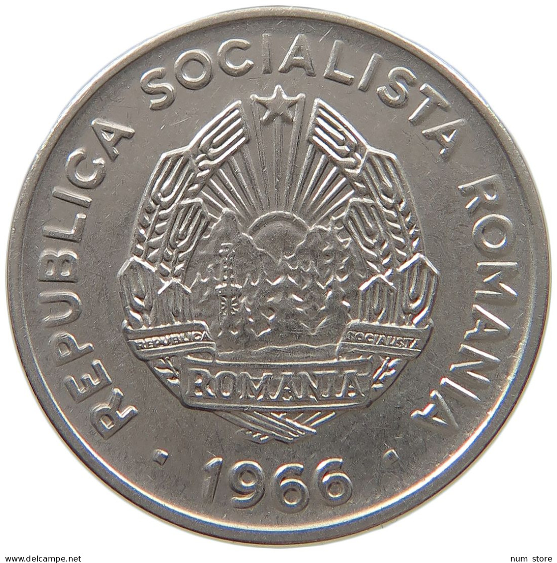 ROMANIA 15 BANI 1966 #s079 0617 - Roumanie