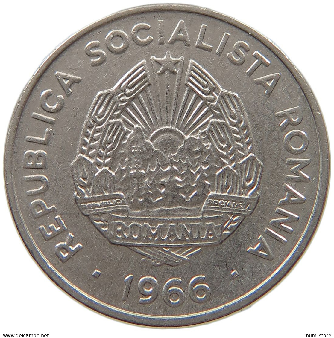 ROMANIA 15 BANI 1966 #s079 0613 - Roumanie