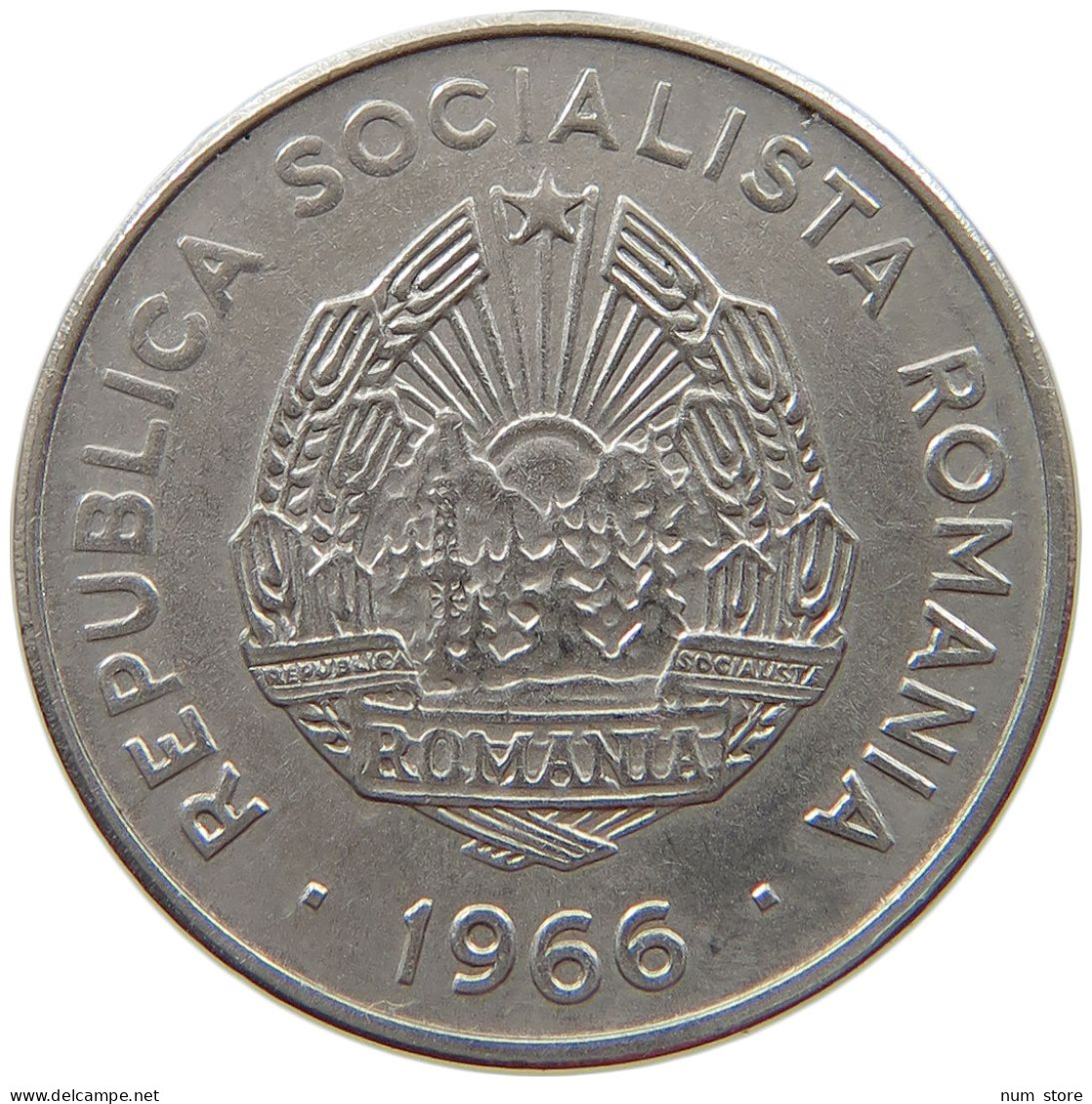 ROMANIA 15 BANI 1966 #s067 1081 - Roumanie