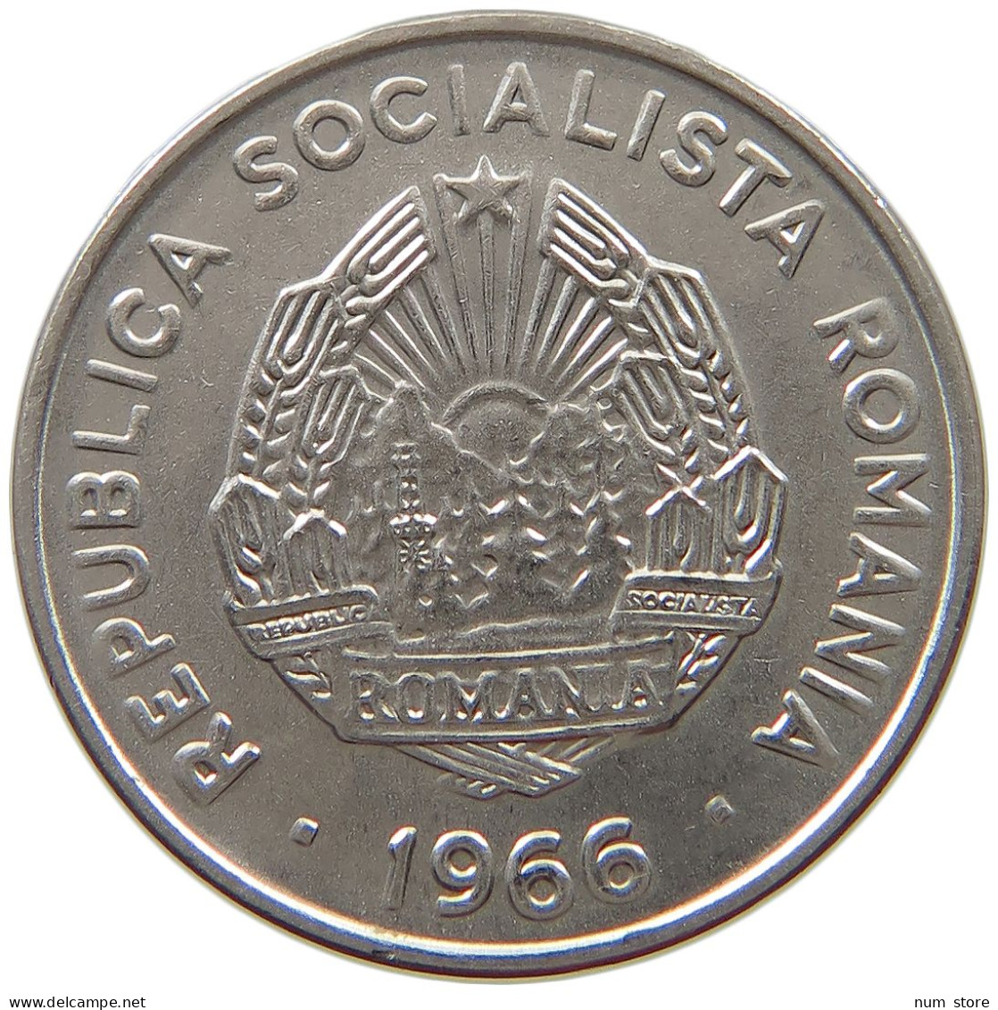 ROMANIA 15 BANI 1966 #s070 0483 - Roumanie