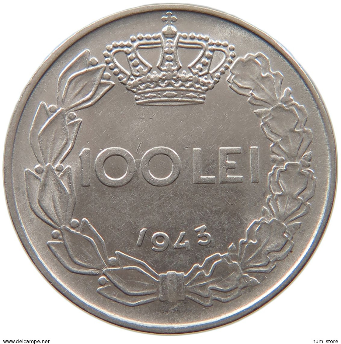 ROMANIA 100 LEI 1943 #s033 0173 - Roumanie