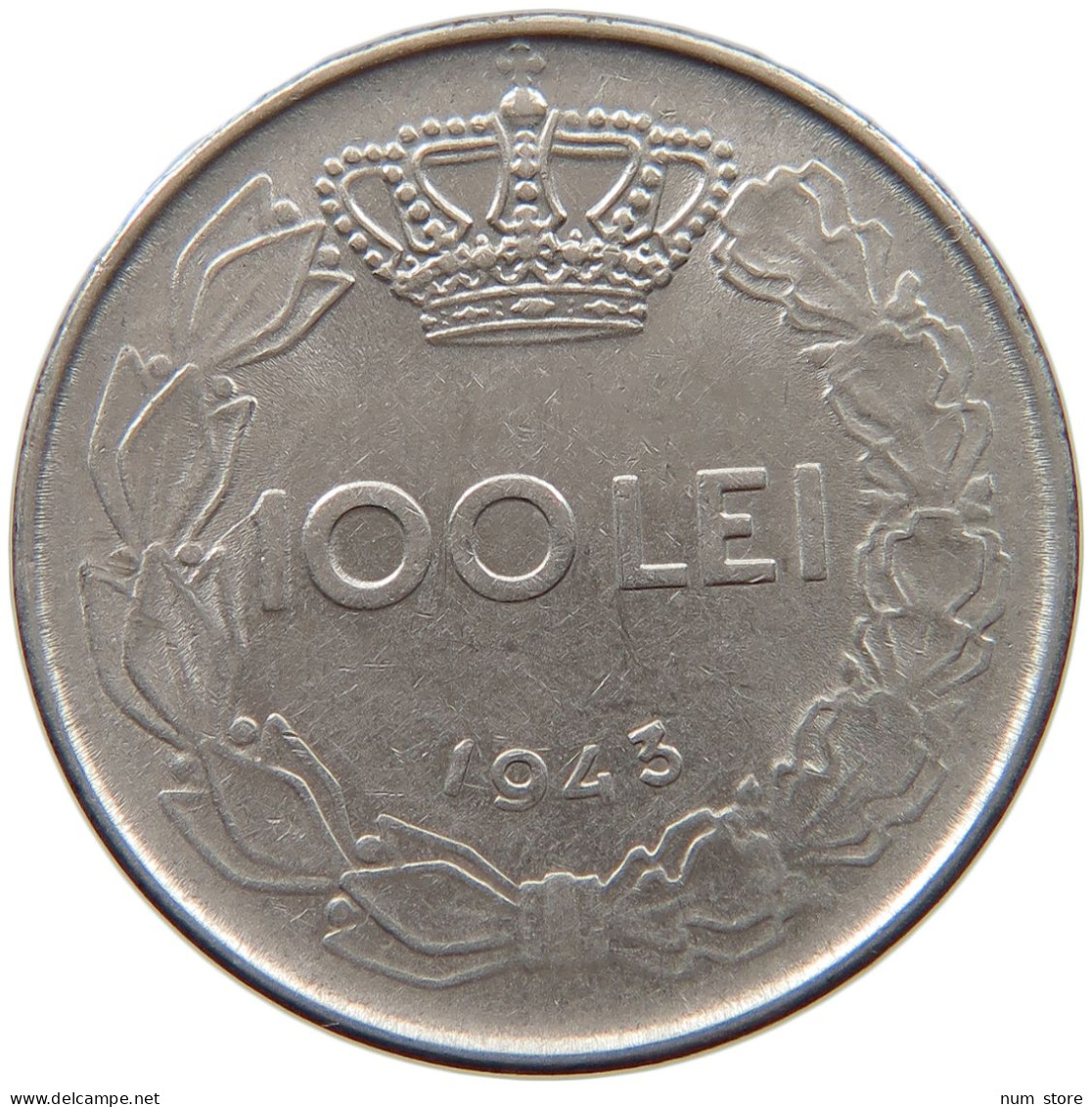 ROMANIA 100 LEI 1943 #c051 0057 - Roumanie